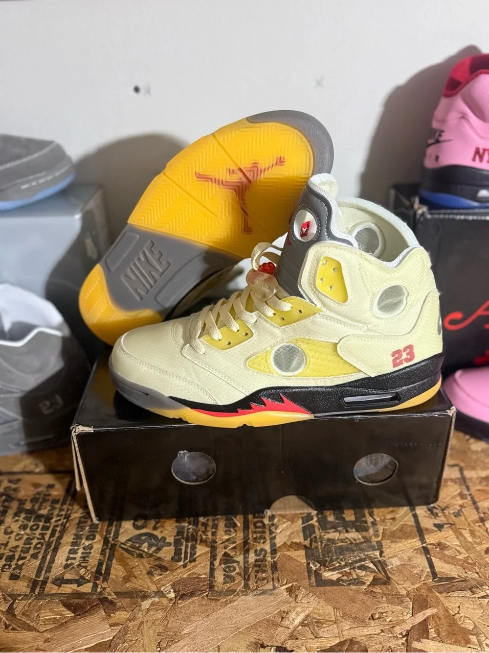 Air Jordan 5 Retro Off-White Sail